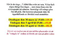 Bild på flyer